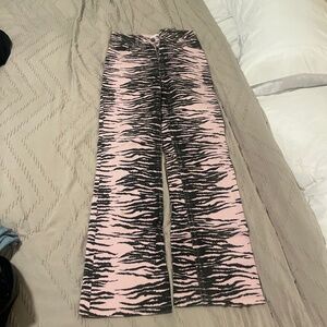 Ganni printed jeans